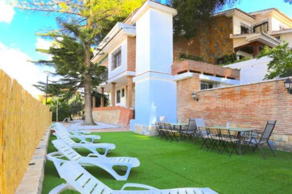 Villa Cerca De La Playa,Piscina Privada,Bbq Málaga Eksteriør bilde